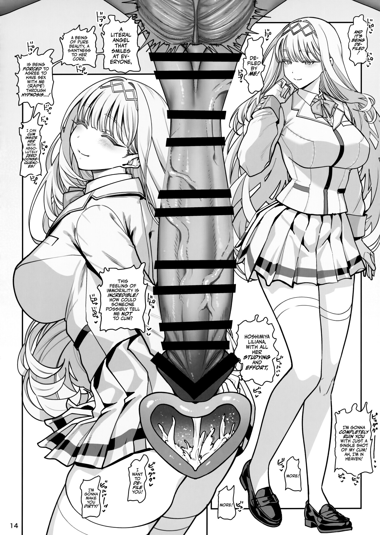 Hentai Manga Comic-Hypnosis Girlfriend Revenge-Read-15